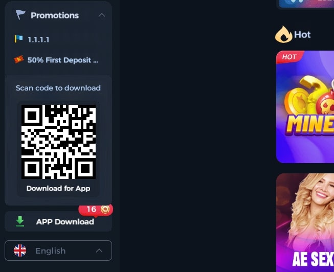 Scan the QR code